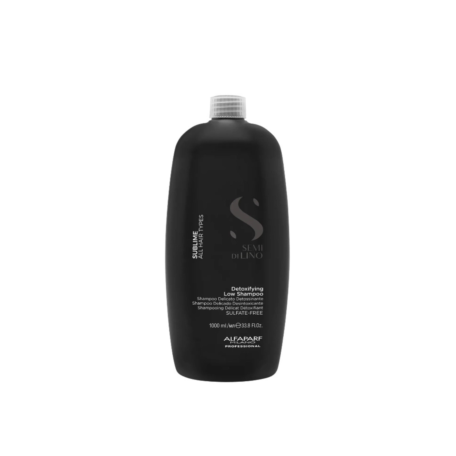 Alfaparf Semi di Lino Sublime Detox Low Shampoo – Șampon Detoxifiant 1000ml