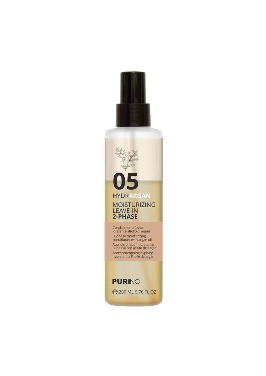 Balsam Bifazic Leave-in cu ulei de argan | Puring Moisturizing Leave-In 200ml