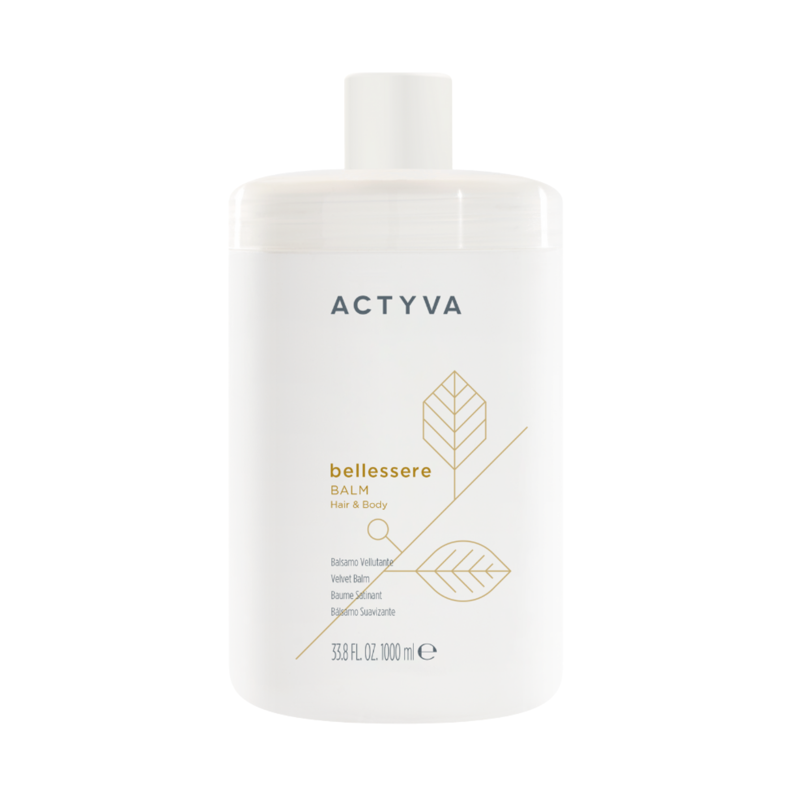 Pachet ingrijire delicata 2 in 1 par si corp Kemon Actyva Bellesere Sampon 1000ml, Balsam 1000ml Beautifier