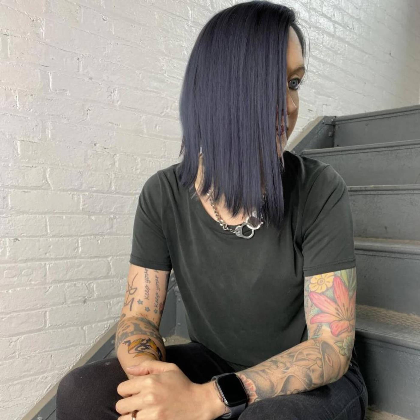 Vopsea de Păr Semipermanentă Manic Panic Dark Star