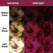 Vopsea de Păr Semipermanentă Manic Panic Divine Wine