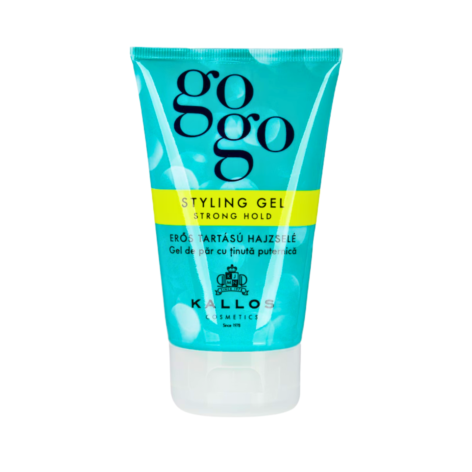 Gel de par cu fixare puternica  Kallos Go Go Styling Gel Strong Hold 125 ml