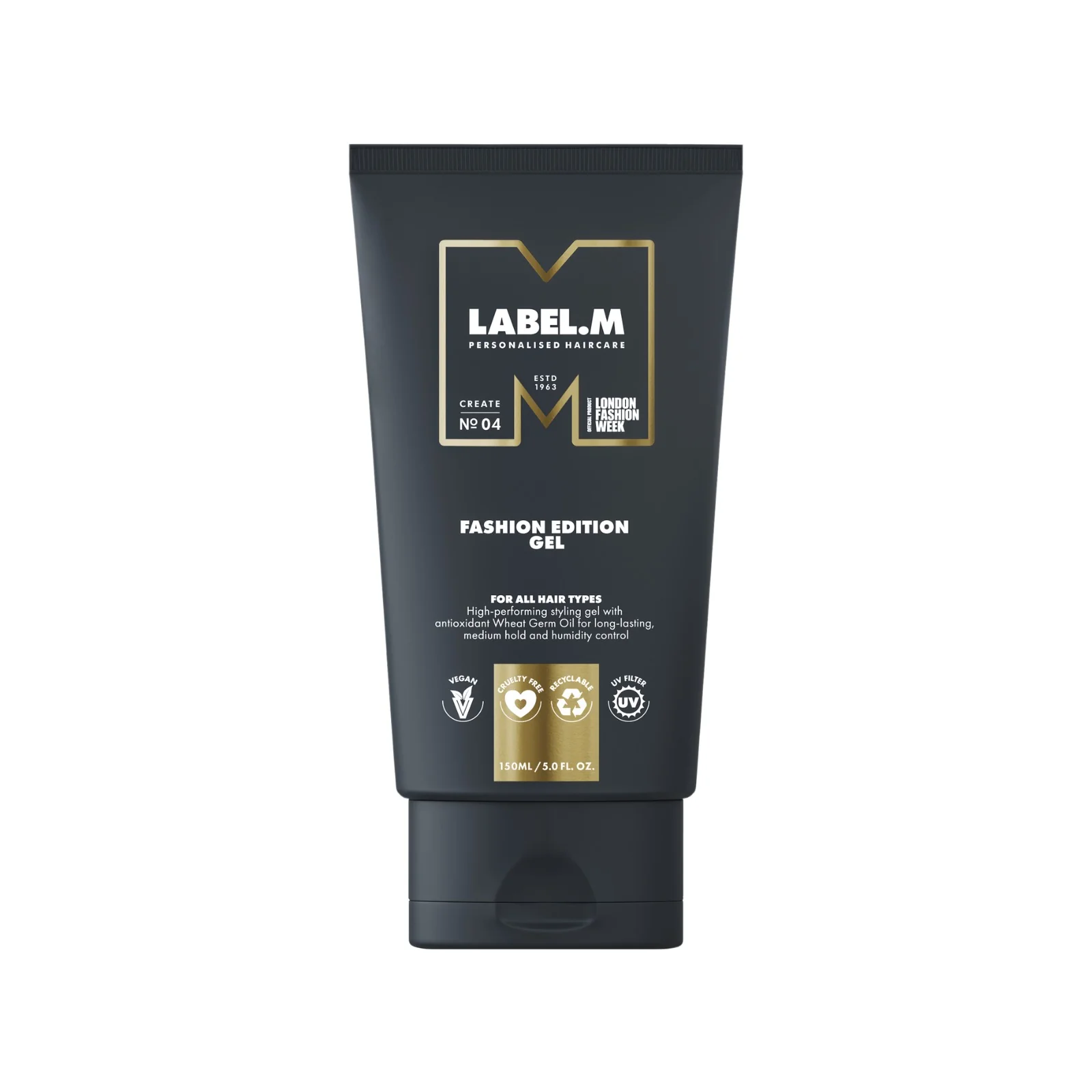 Gel pentru păr cu fixare medie Label.M Fashion Edition Gel 150 ml