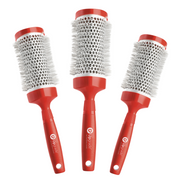 Kit 3 perii profesionale concave triunghiulare Upgrade Red Angle 1