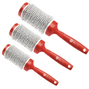 Kit 3 perii profesionale concave triunghiulare Upgrade Red Angle 2