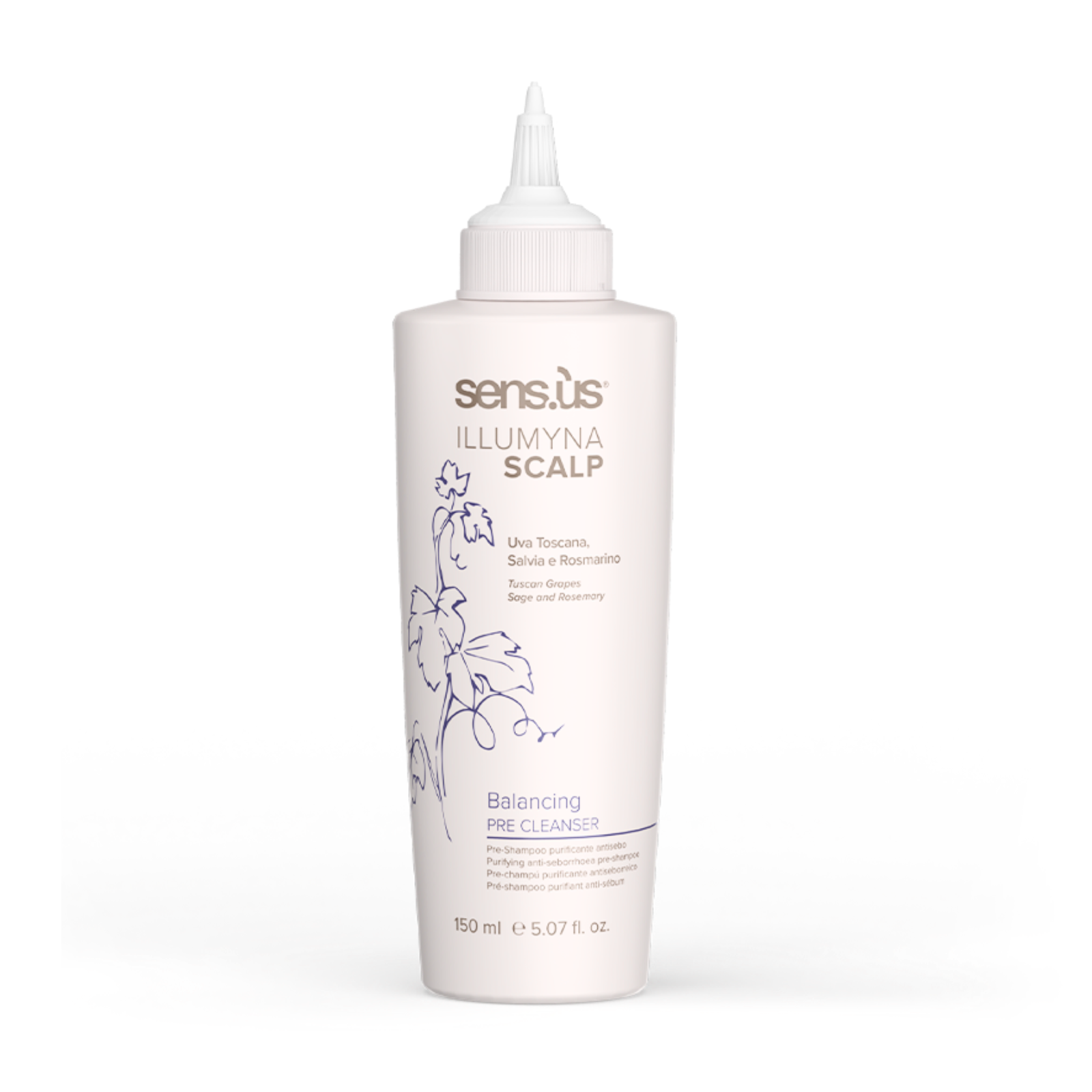 Lotiune purificanta scalp pre-spalare | Sensus Illumyna Scalp Balancing Pre Cleanser 150ml