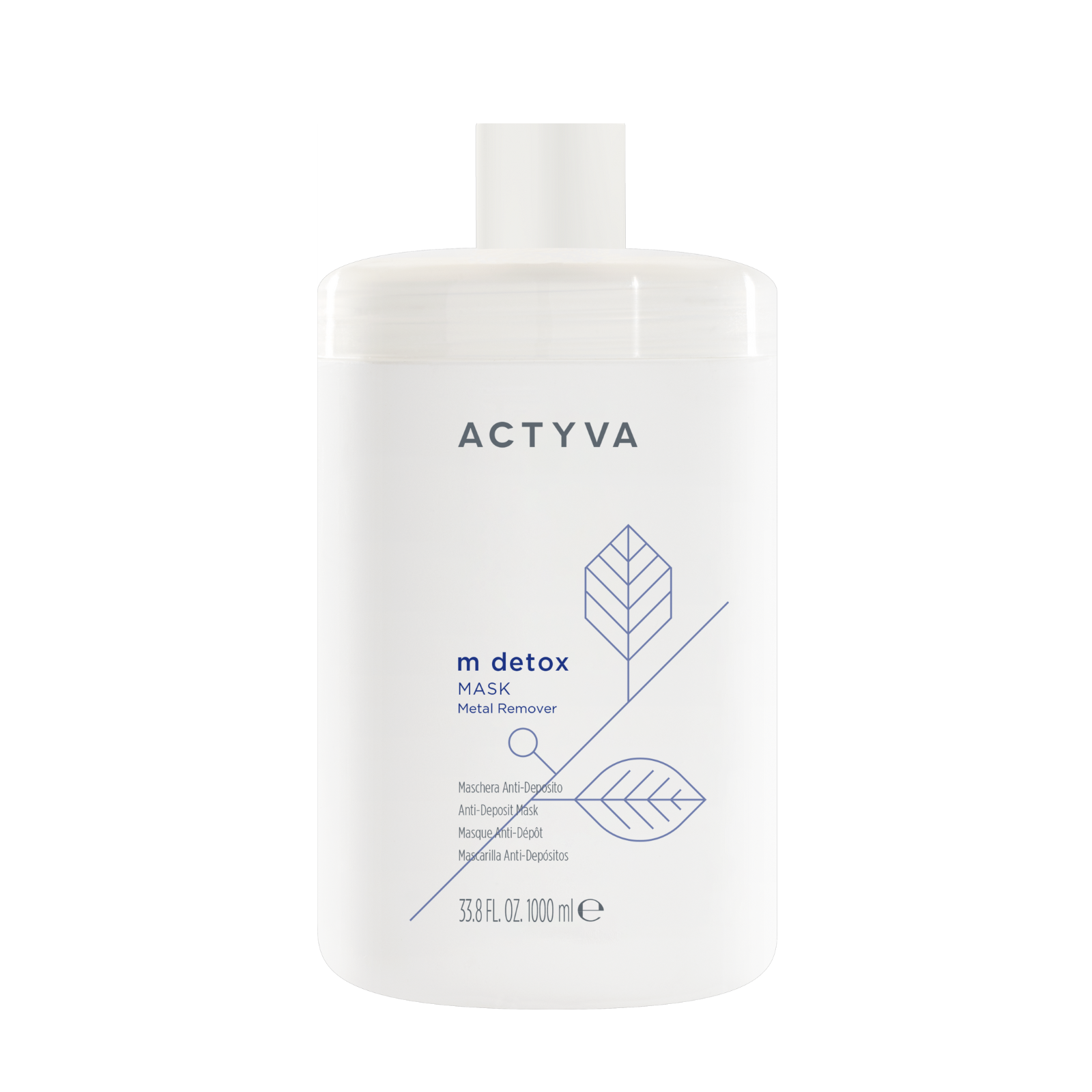 Mască pentru îndepărtarea metalelor | Kemon Actyva M Detox Metal Remover Mask 1000ml Beautifier