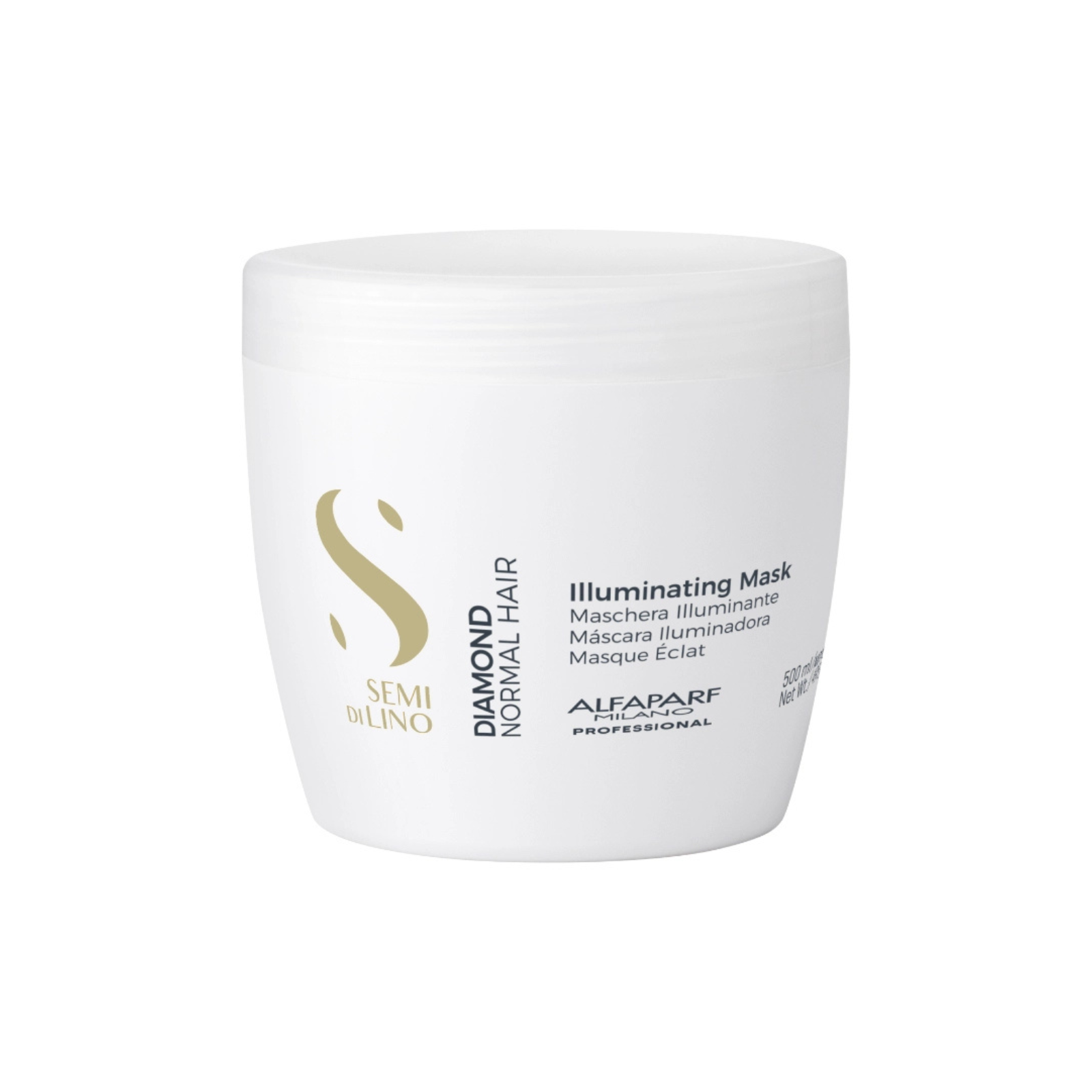 Masca stralucire | Alfaparf Semi Di Lino Diamond Iluminating Mask 500ml