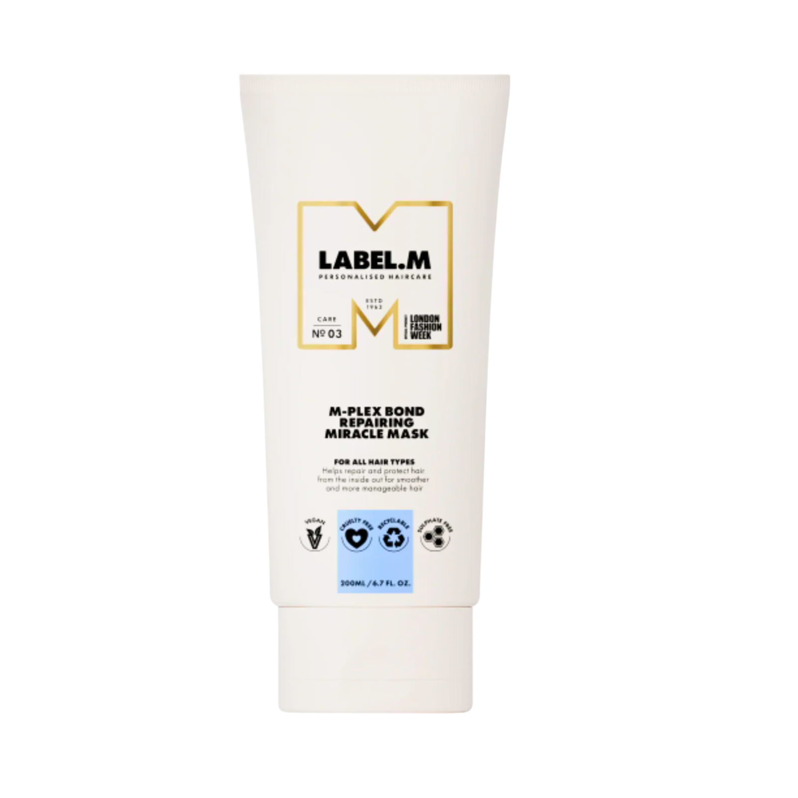 Masca reparatoare par deteriorat Label. M M-Plex Bond Repairing Mask 200 ml