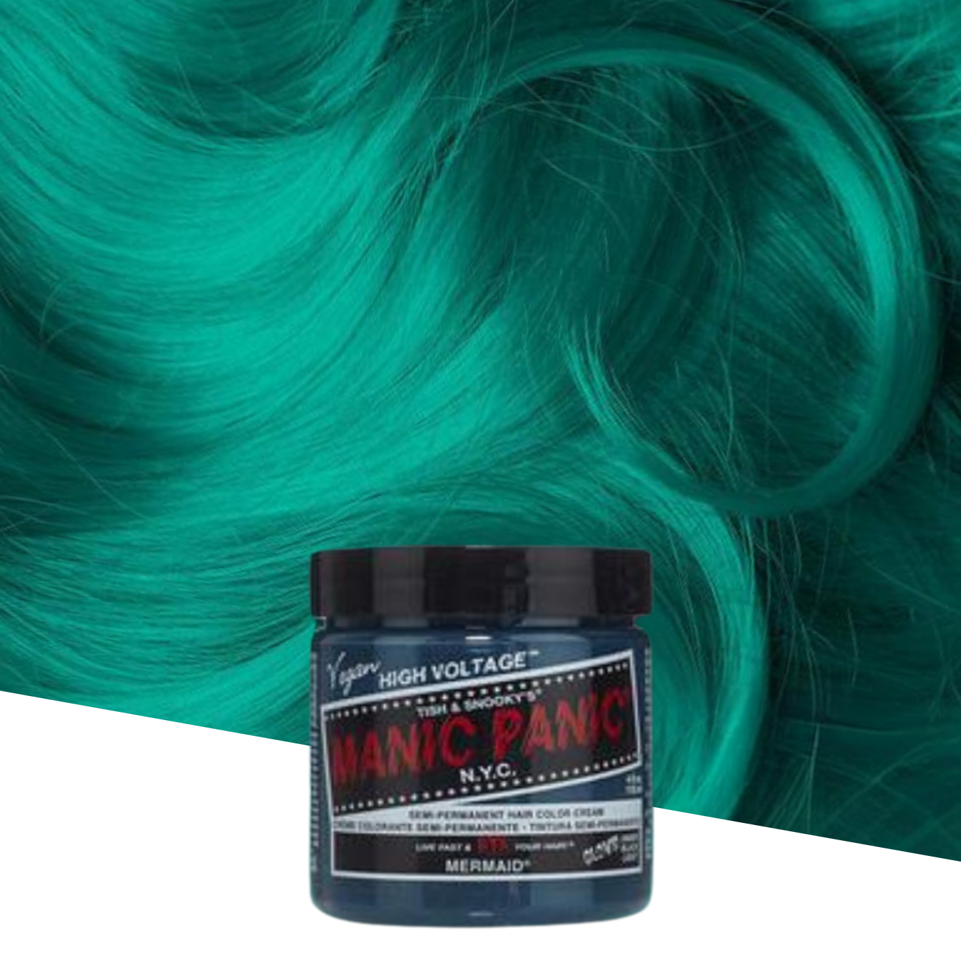 Vopsea de Păr Semipermanentă Manic Panic Mermaid