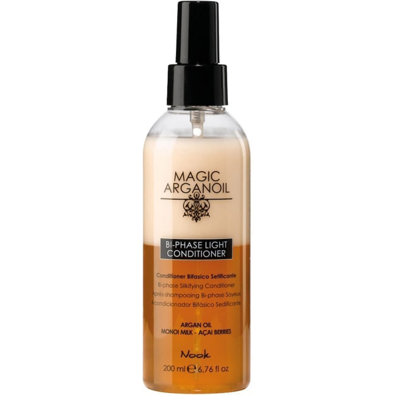 Balsam spray fara clatire | Nook Magic Argan Oil Bi-phase Light 200ml