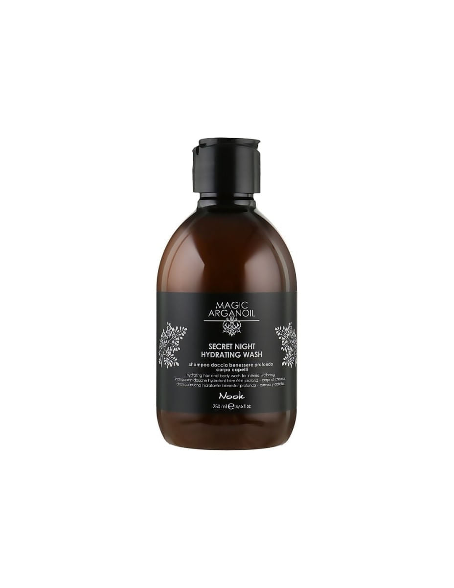 Șampon hidratant păr și corp | Nook Secret Night Hidrating Wash 250ml