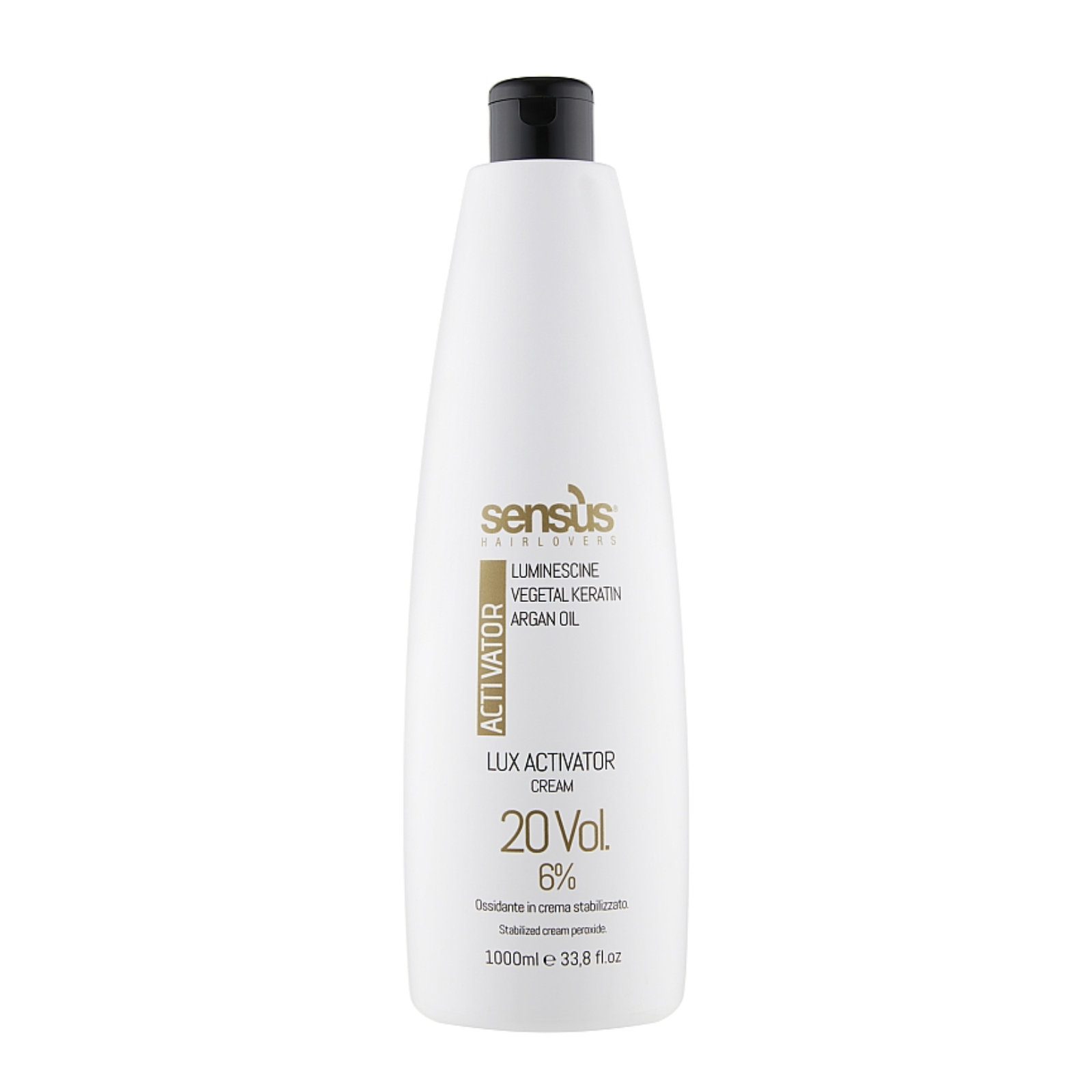 Oxidant cremă pentru vopsea Sensus Lux Activator Cream 20Vol 6% 1000 ml
