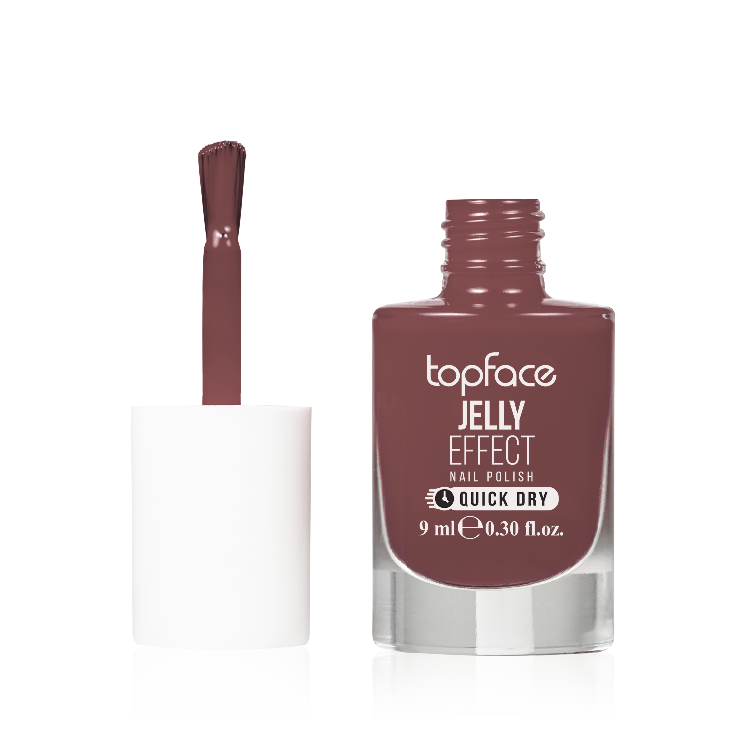 Lac de unghii cu finish luminos | Topface Jelly Effect 068 9 ml