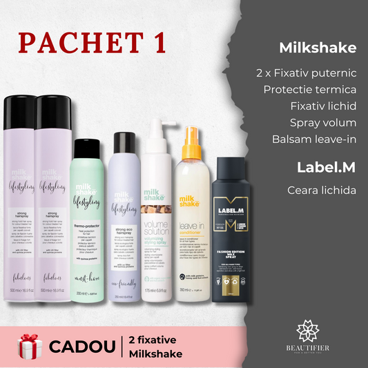 Pachet 1 (cadou 2 fixative Milkshake)