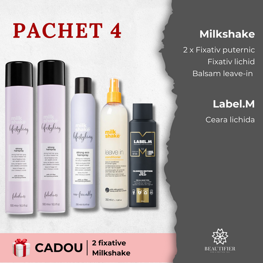 Pachet 4 (cadou 2 fixative Milkshake)