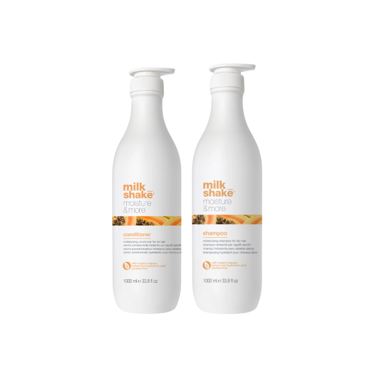 Pachet Milkshake Moisture Plus – Șampon și Balsam 1000ml