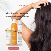Pachet hidratare par uscat Milkshake Moisture Plus sampon balsam spuma 2