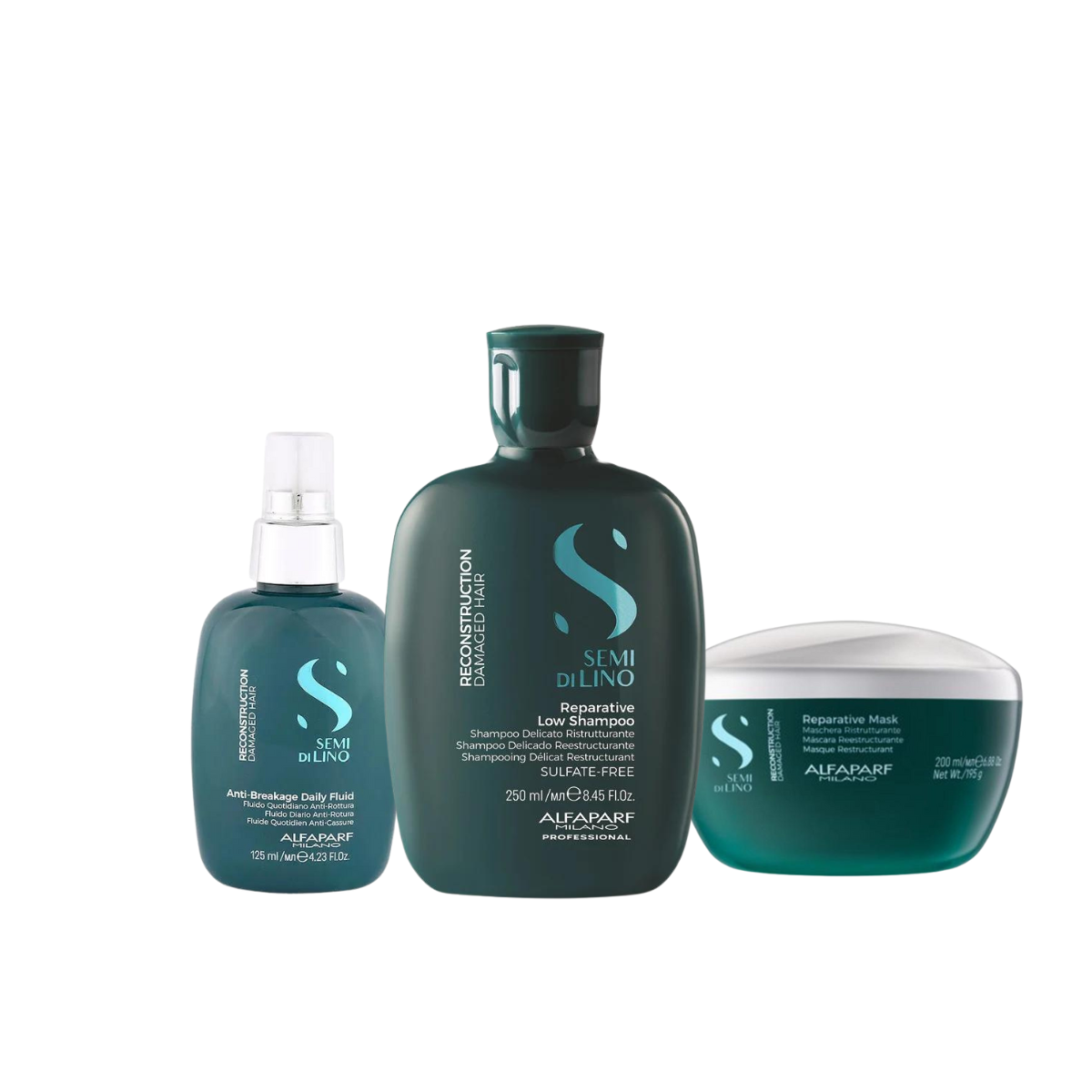 Pachet reconstructie par degradat | Alfaparf SemiDiLino Reconstruction
