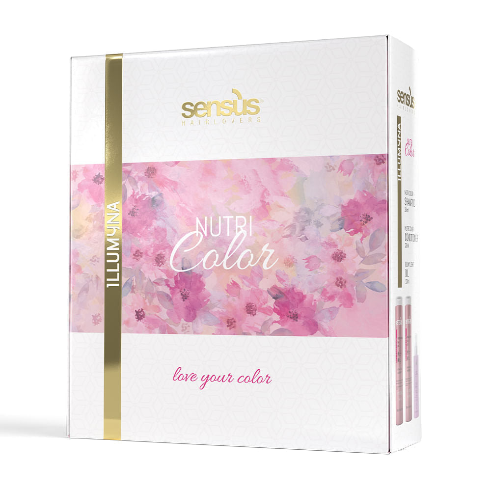 Pachet pentru păr vopsit | Sensus Illumyna Nutri Color