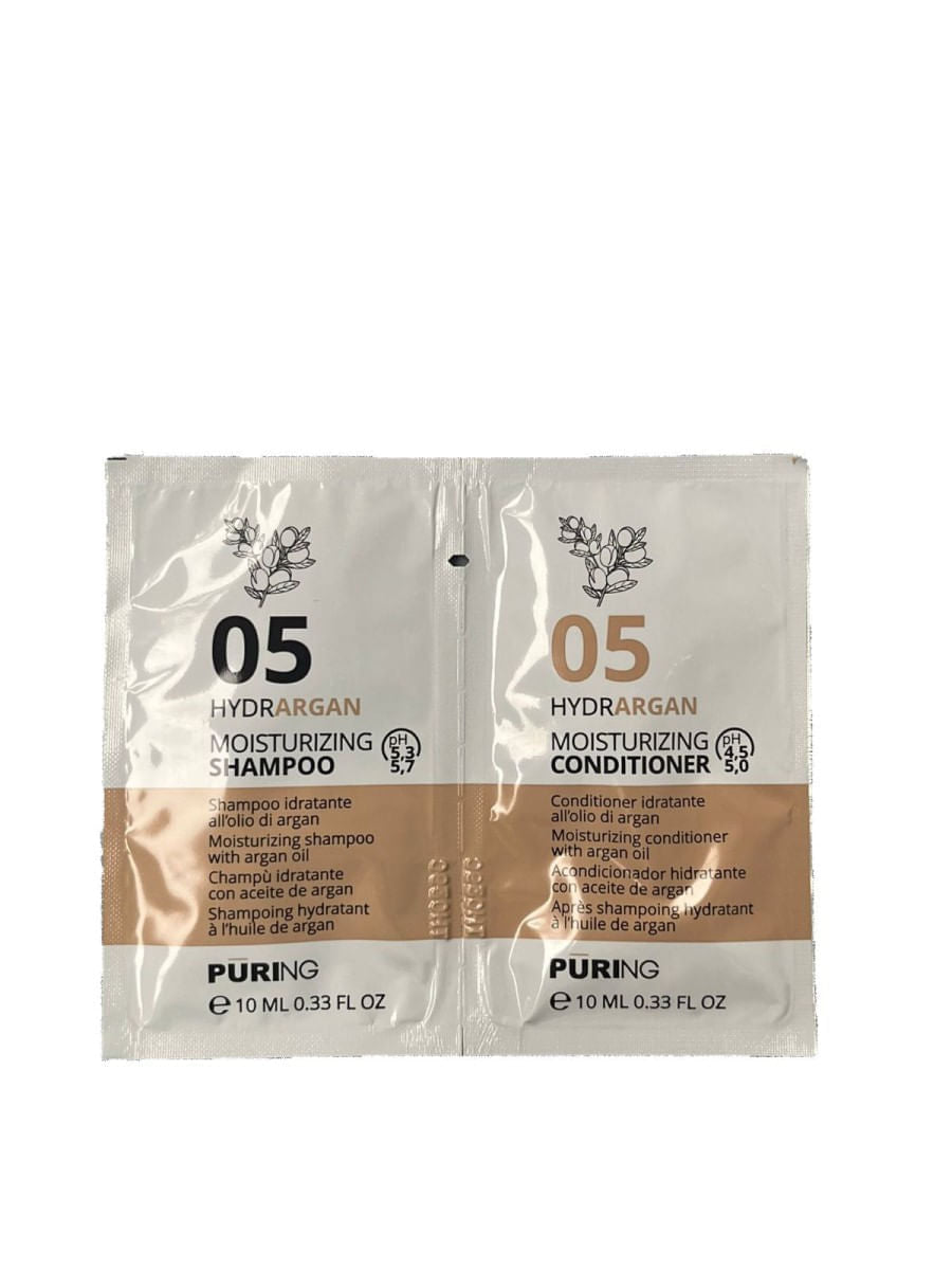 Pachet sampon si balsam hidratant | Puring Moisturizing 10ml+10ml