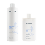 Pachet intens hidratant | Kemon Actyva Nutrizione Ricca (Sampon 1000ml, Masca 1000ml)