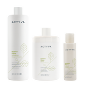 Pachet pentru parul deteriorat | Kemon Actyva Nuova Fibra (Sampon 1000ml, Masca 1000ml, Crema 125ml)