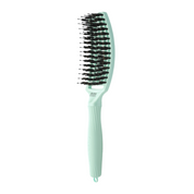 Perie pentru descurcat parul uscat Olivia Garden Fingerbrush Arctic Teal Beautifier 2