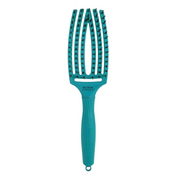 Perie pentru descurcat parul uscat Olivia Garden Fingerbrush Blue Lagoon Beautifier