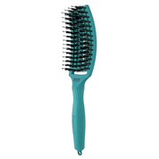 Perie pentru descurcat parul uscat Olivia Garden Fingerbrush Blue Lagoon Beautifier 2