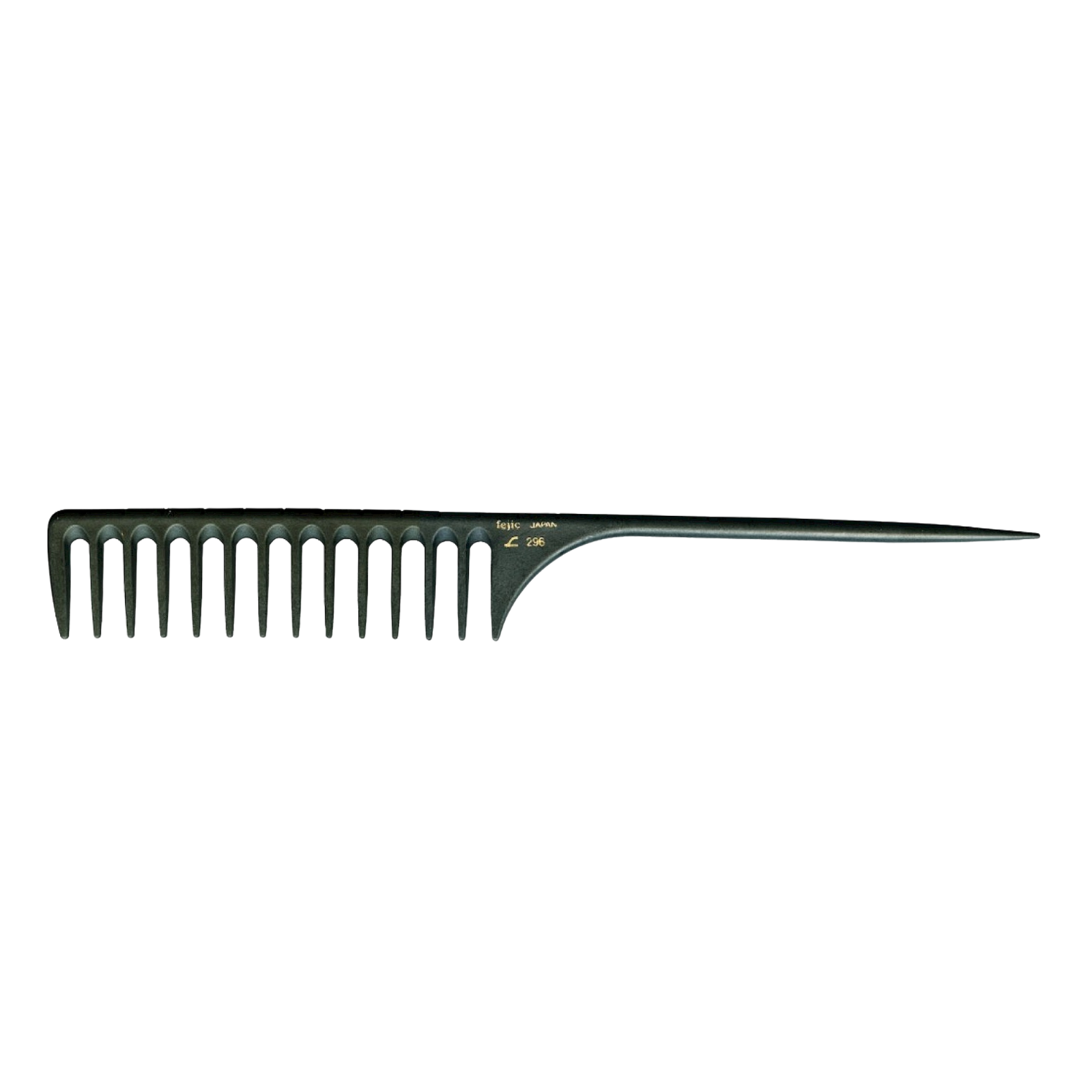 Pieptene carbon cu dinți rari pentru bucle superbe 253 mm Fejic 296