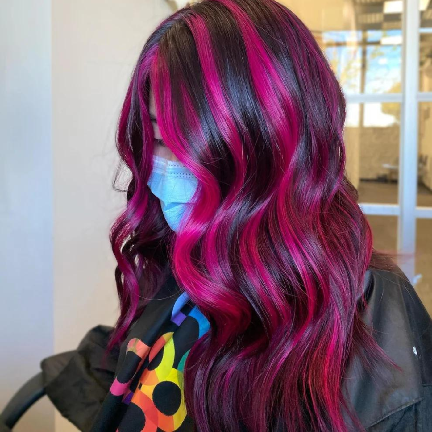 Vopsea Gel de Păr Semipermanentă Manic Panic Pink Warrior