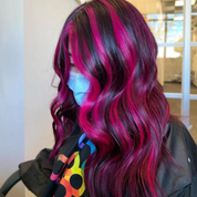 Vopsea Gel de Păr Semipermanentă Manic Panic Pink Warrior