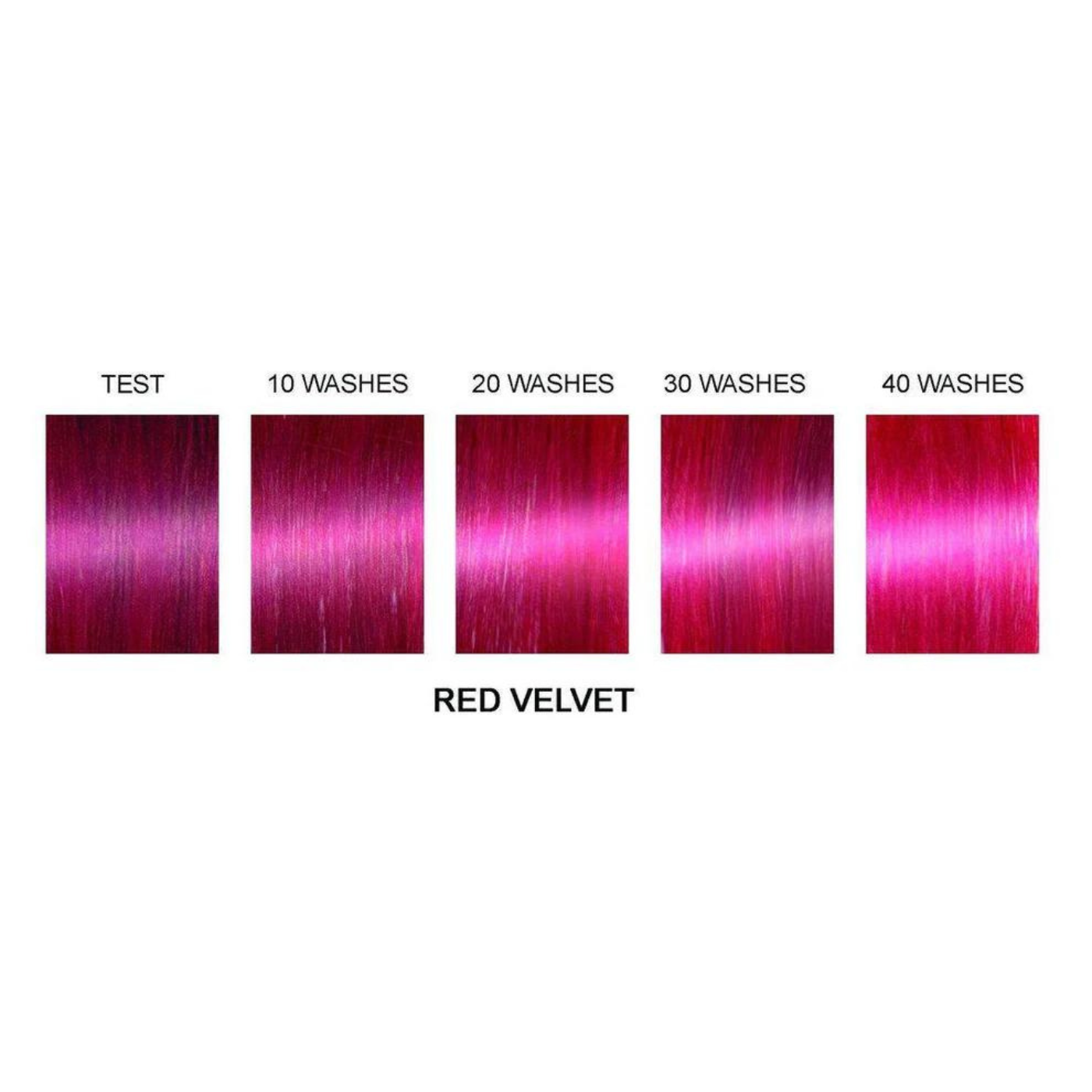 Vopsea Gel de Păr Semipermanentă Manic Panic Red Velvet