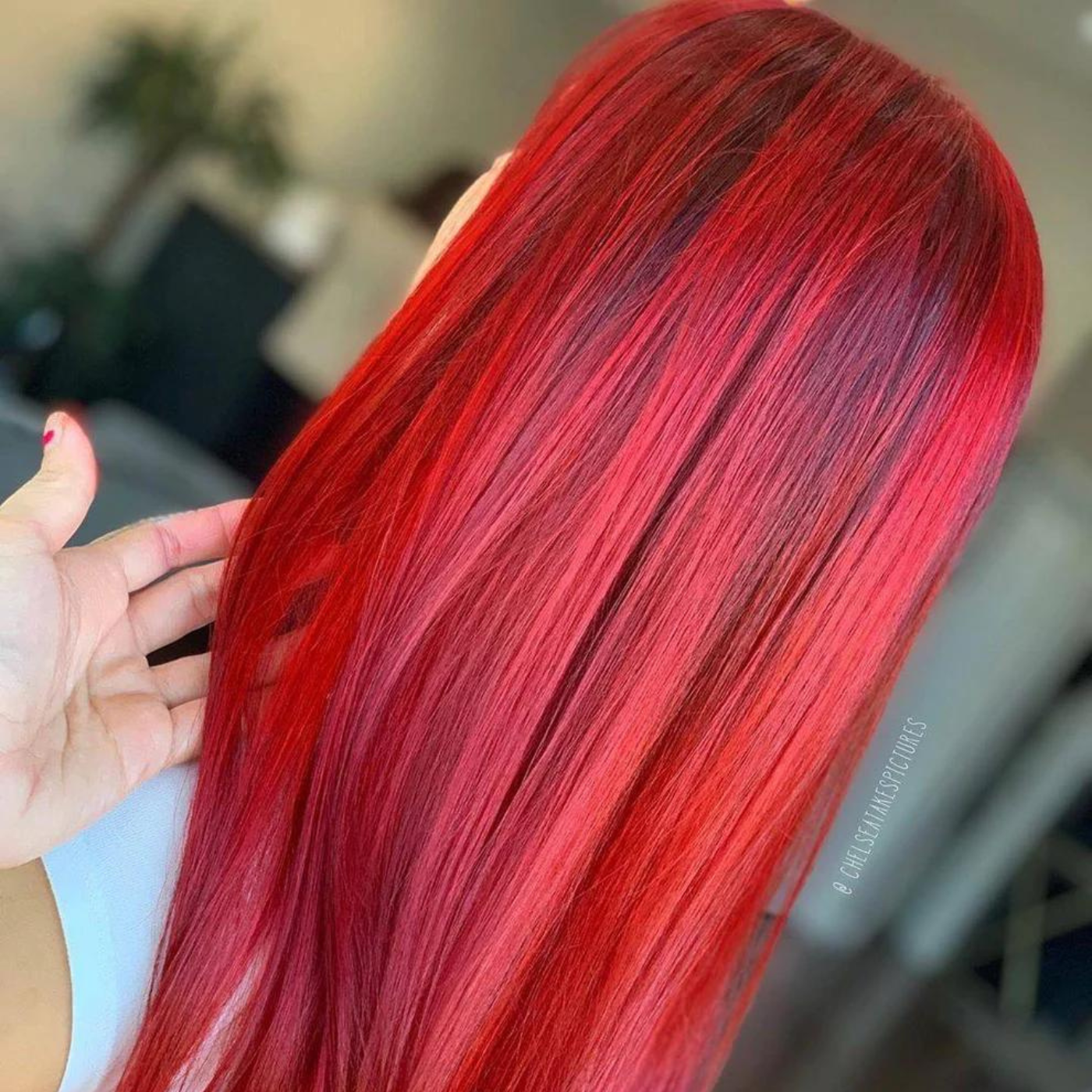 Vopsea Gel de Păr Semipermanentă Manic Panic Red Velvet