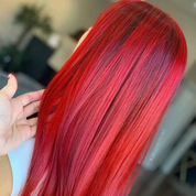 Vopsea Gel de Păr Semipermanentă Manic Panic Red Velvet