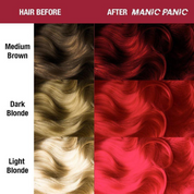 Vopsea de Păr Semipermanentă Manic Panic Rock'n Roll Red