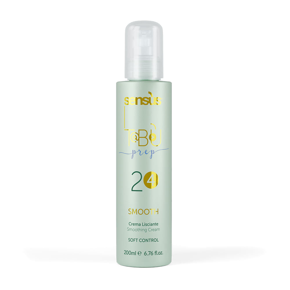 Crema pentru netezire și control anti-frizz | Sensus Tabù Prep Smooth 24 200 ml