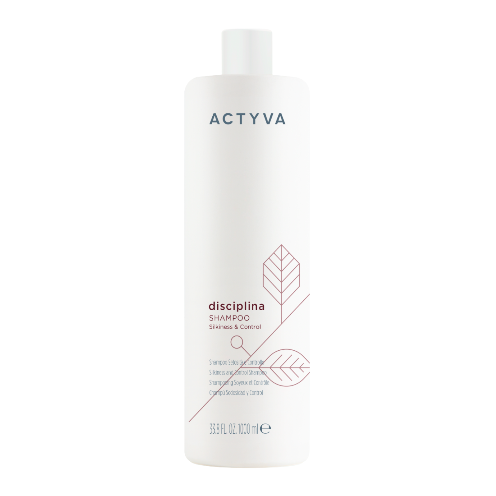 Sampon disciplinant pentru par rebel | Kemon Actyva Disciplina Shampoo 1000 ml Beautifier