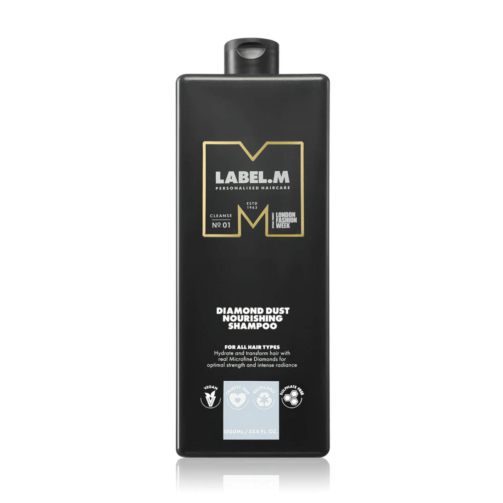 Sampon hidratant Label. M Diamond Dust Nourishing Shampoo 1000 ml