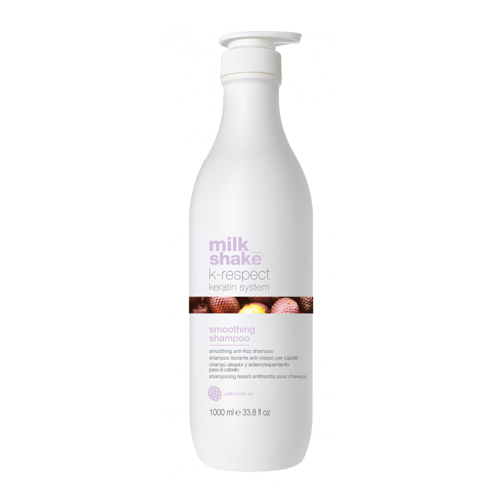 Sampon netezire par |  Milkshake K-Respect Keratin System Smoothing Shampoo 1000 ml