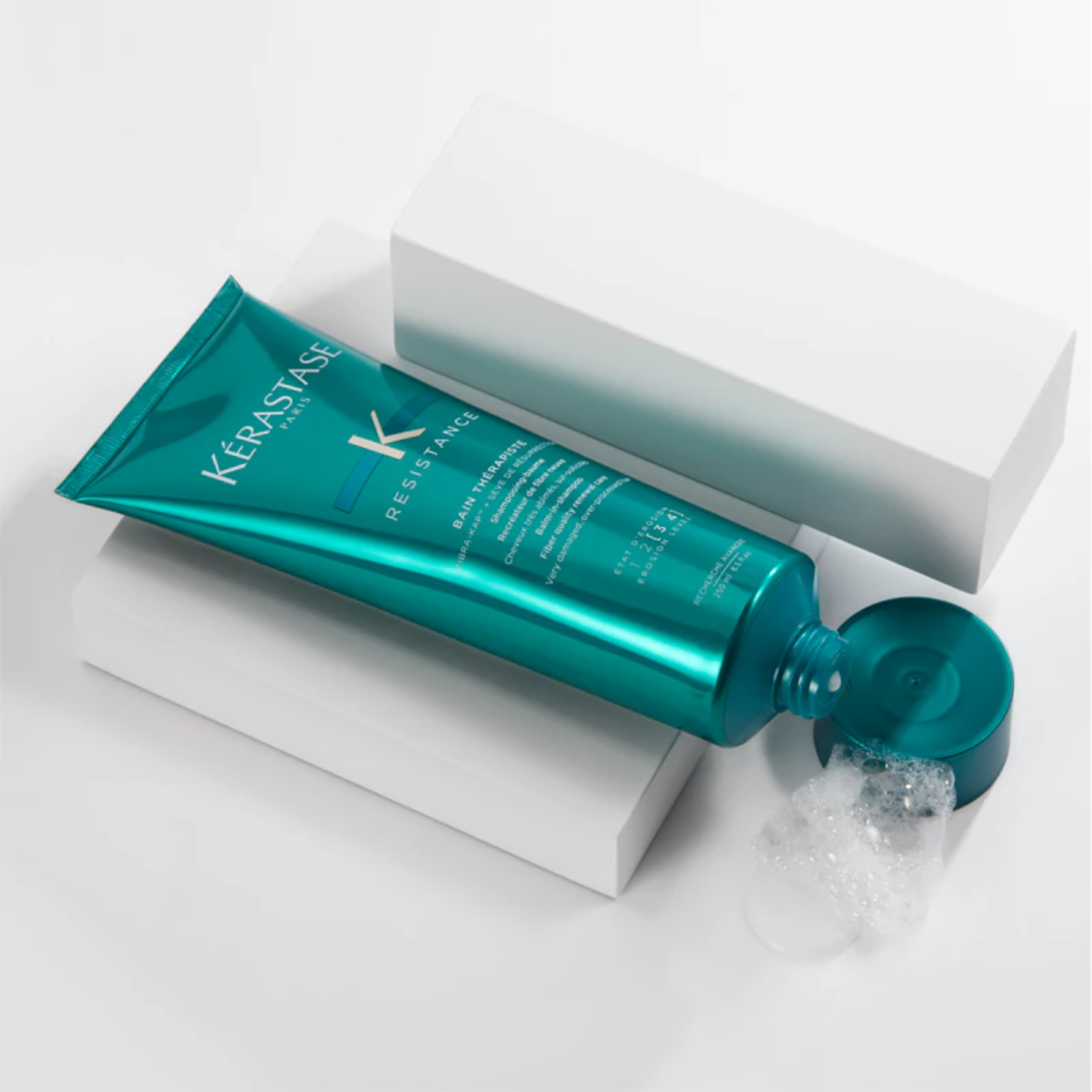 Șampon reparator păr foarte deteriorat | Kérastase Resistance Bain Thérapiste Balm-in-Shampoo 250 ml