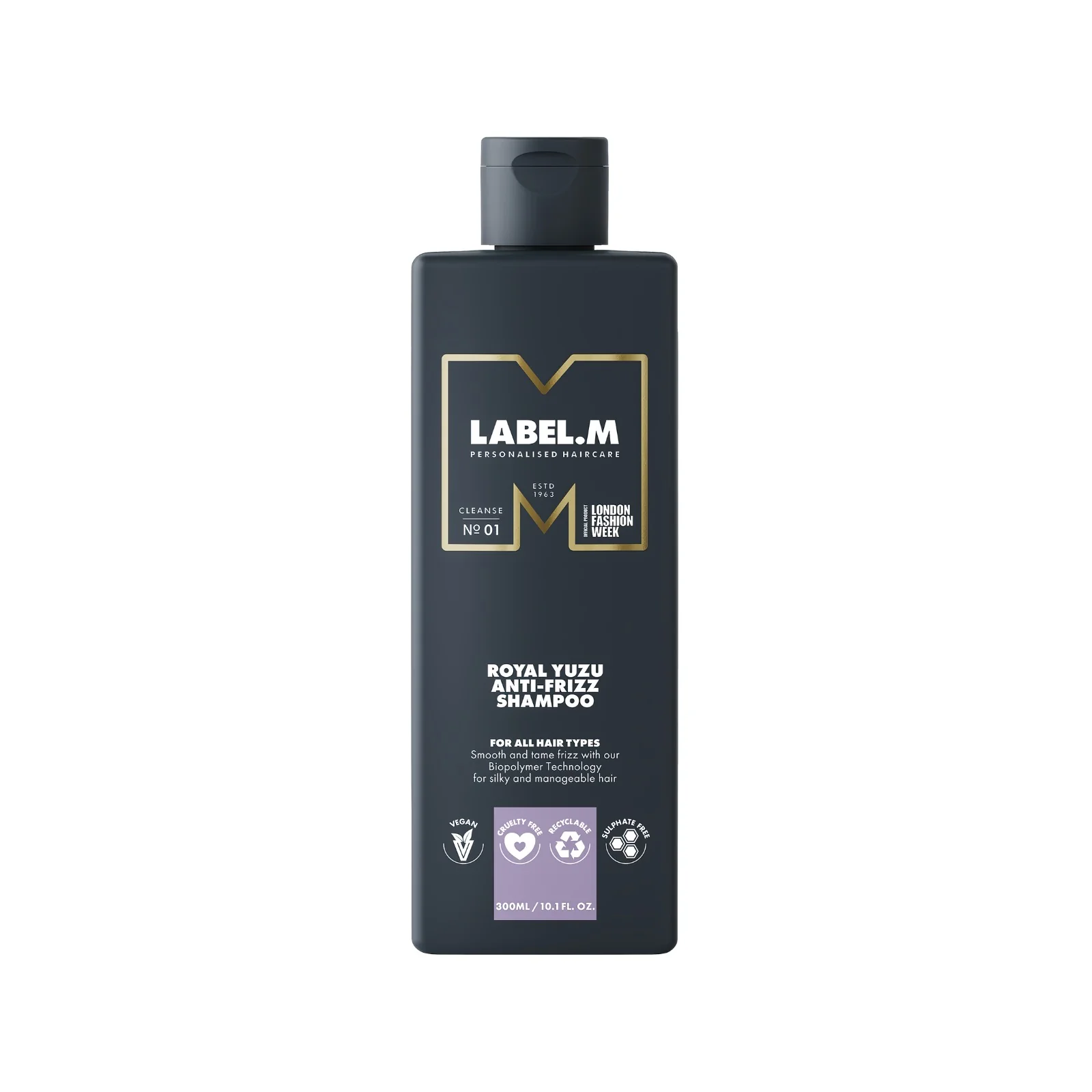 Sampon anti electrizare | Label. M Royal Yuzu Anti-Frizz Shampoo 300 ml