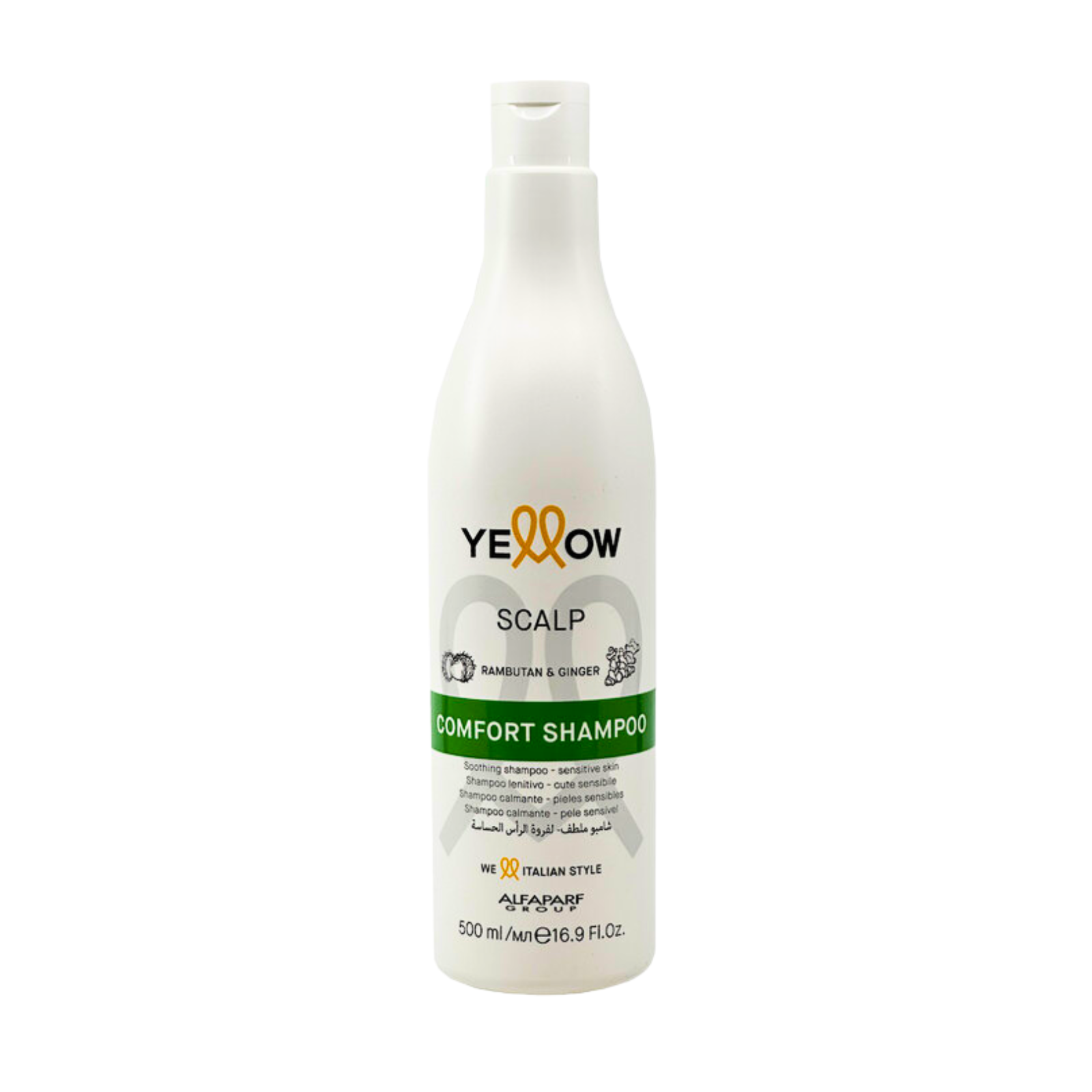Sampon calmant pentru scalp sensibil  Alfapar Yellow Scalp Confort Sampon 500ml