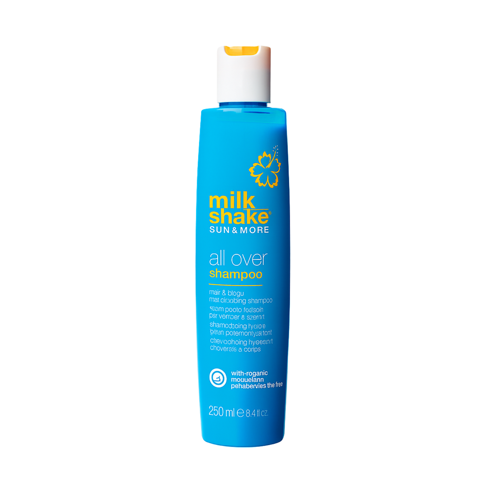 Șampon hidratant păr și corp Milkshake Sun & More All Over Shampoo 250 ml