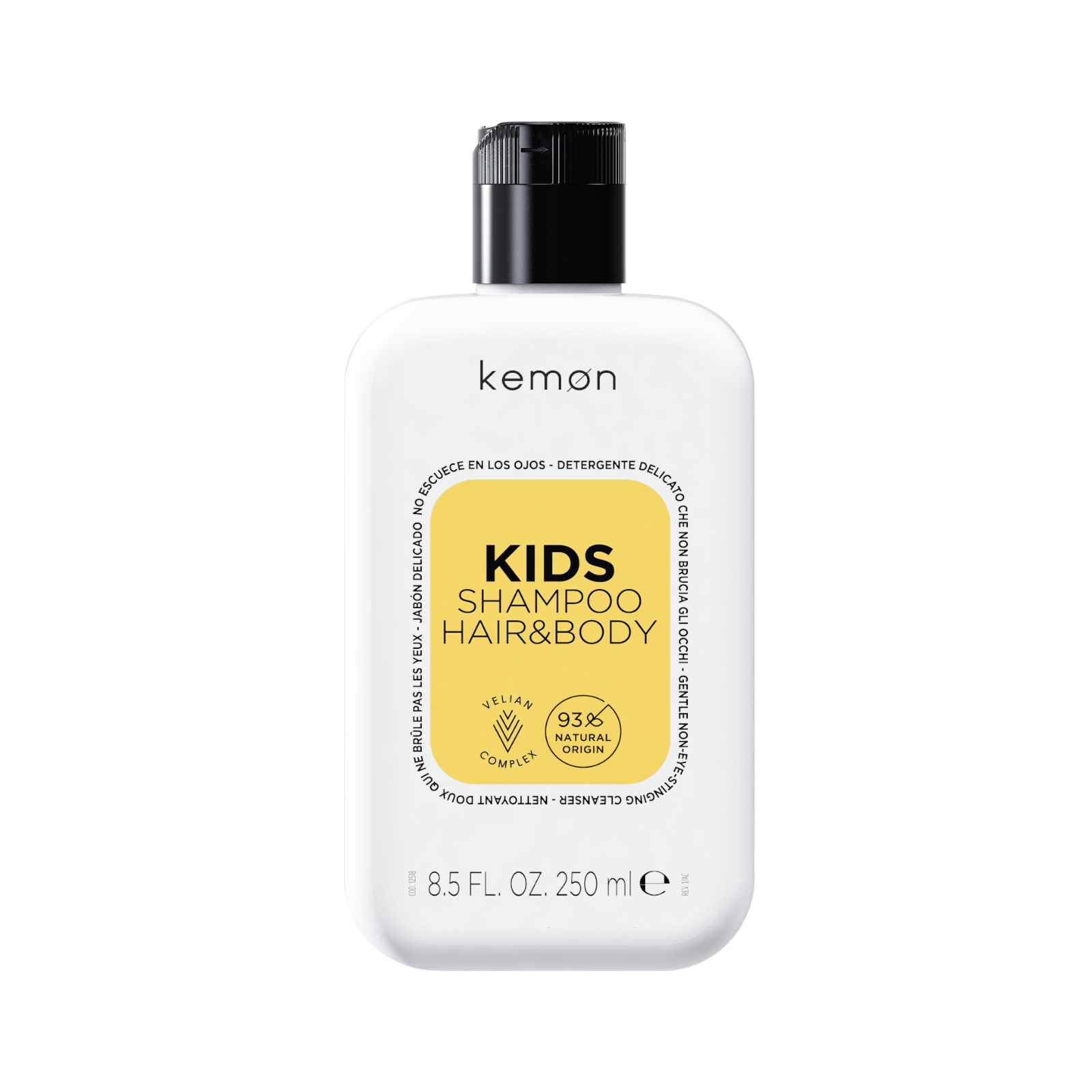 Sampon par si corp pentru copii | Kemon Care Kids Shampoo Head & Body 250 ml