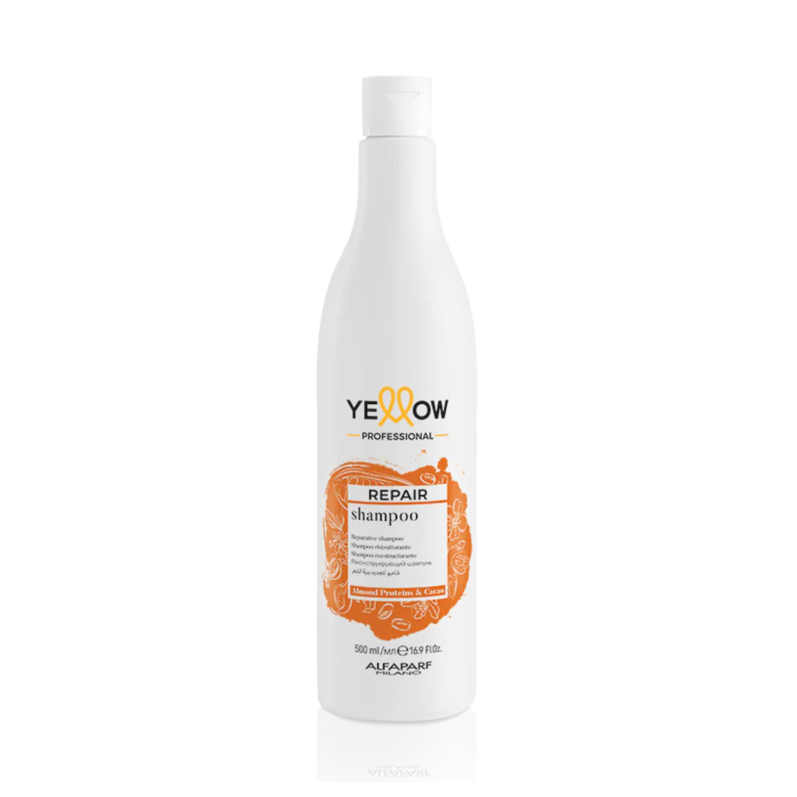 Șampon reparator păr deteriorat Alfaparf Yellow Repair Shampoo 500 ml