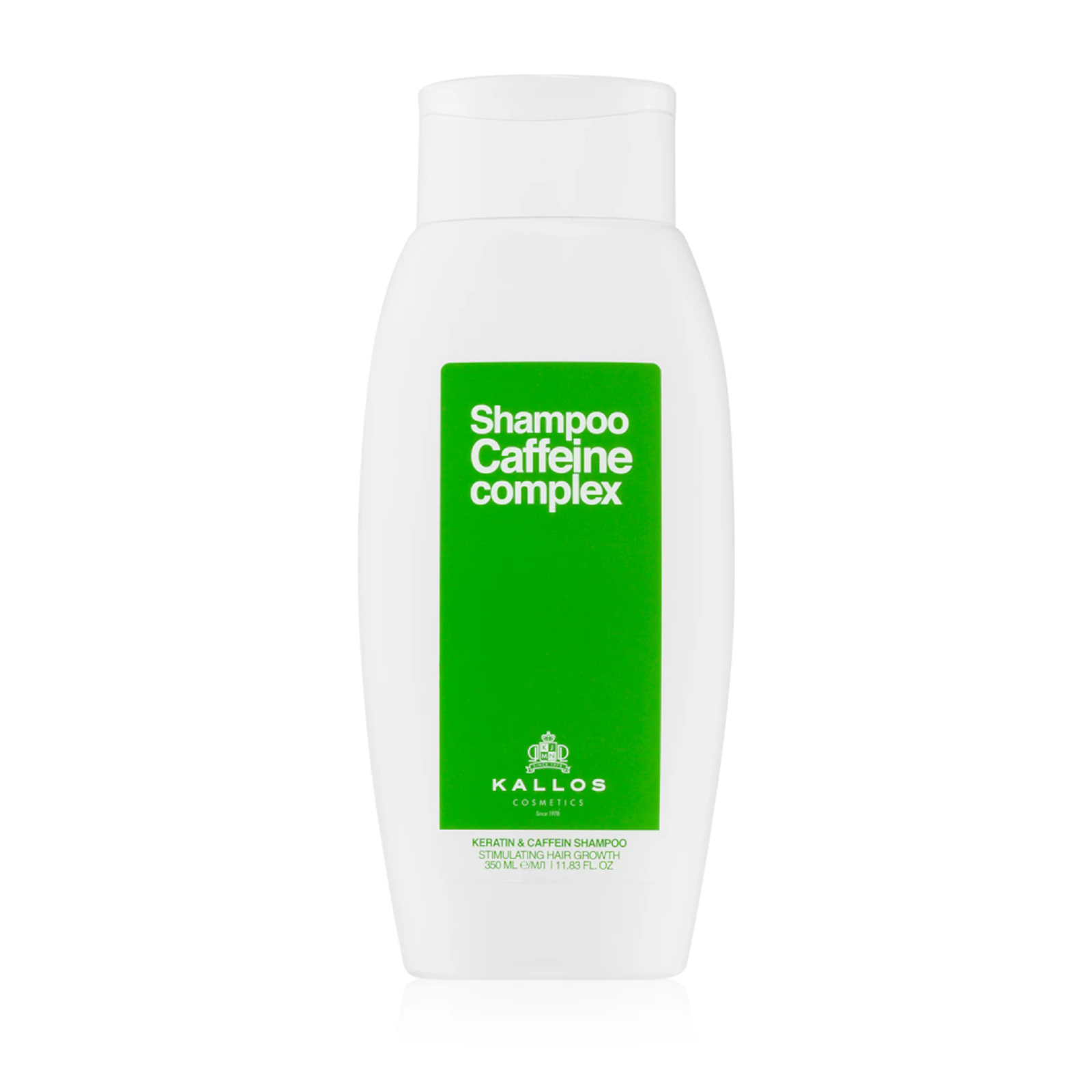 Sampon stimulativ cu keratina si cofeina Kallos Caffeine Complex Shampoo 350ml