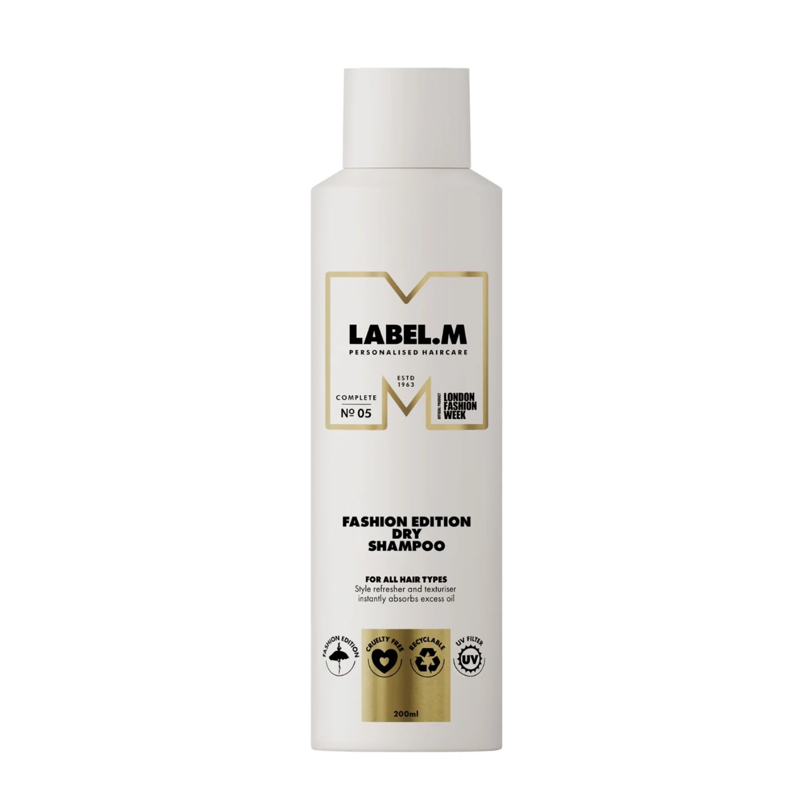 Sampon uscat Label M Fashion Edition Dry Shampoo 200 ml