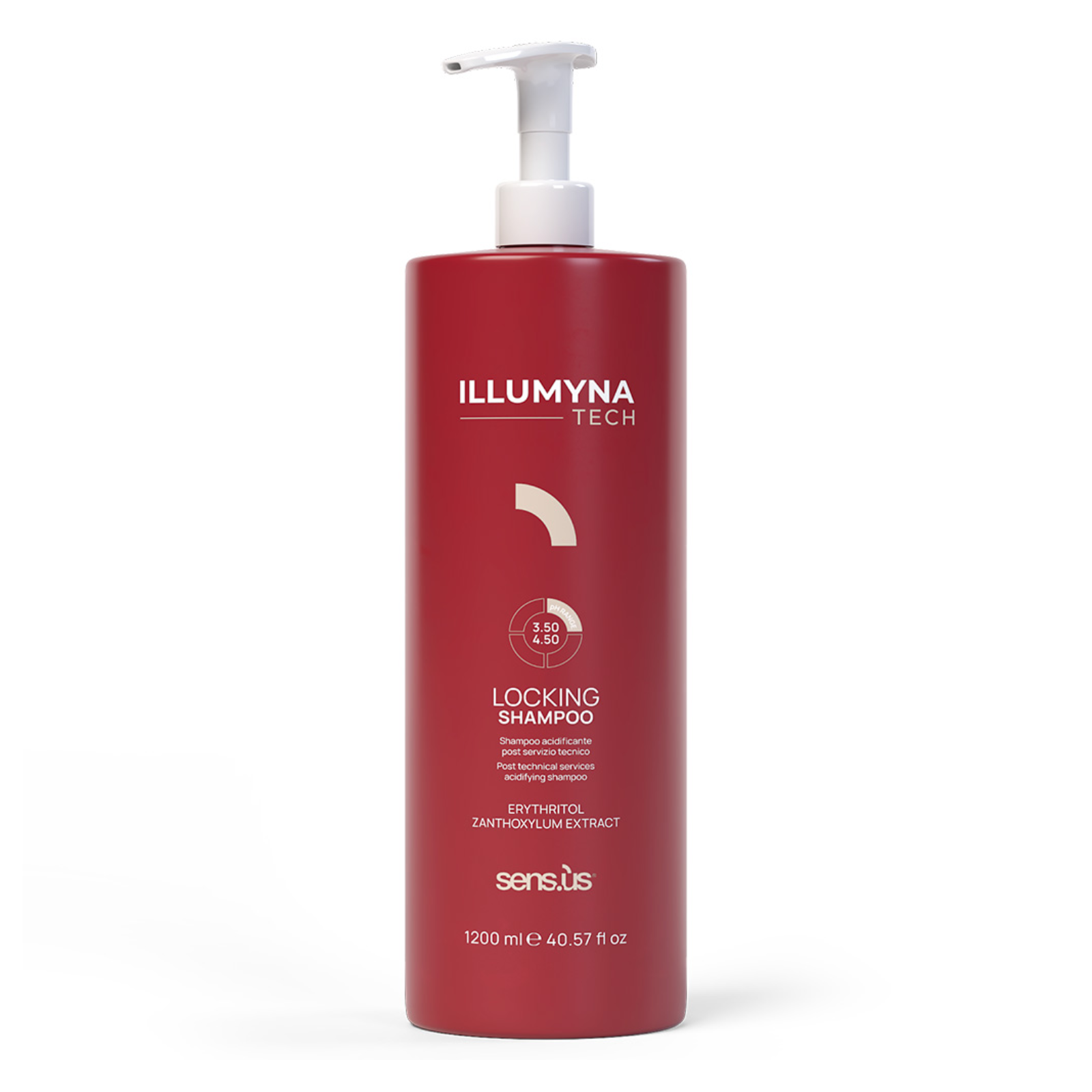 Șampon acidifiant pentru utilizare post-servicii tehnice | Sensus Illumyna Tech Locking Shampoo 1200 ml